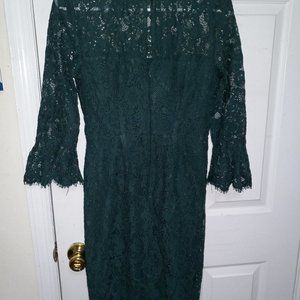 Eva mendes Green party dress